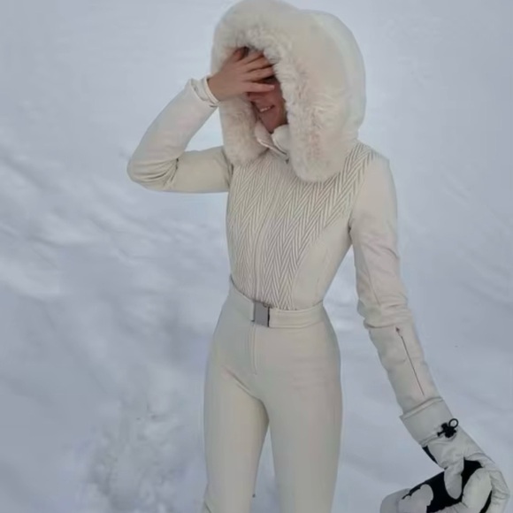 Source Unknown Jackets & Blazers - White Ski & Snow Jacket